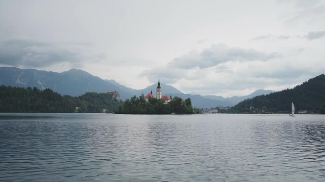 Blad lake in Slovenia - Julian Alps