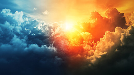 A graphic showing the relationship between greenhouse gases and the warming of the Earth.