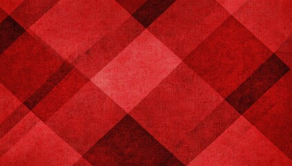 Red Christmas Plaid Textured Background. Festive Holiday Themed Digital Pattern for Seasonal Designs