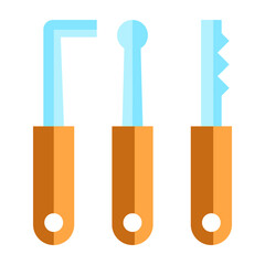 LockPick Vector Flat Icon Design