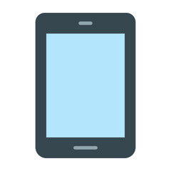 Mobile Vector Flat Icon Design