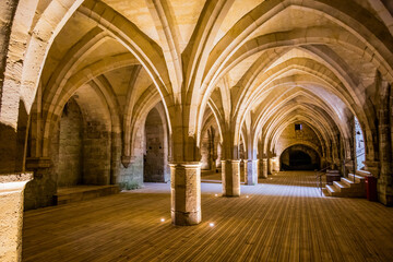 Intérieur de l' Abbaye Saint-Jean-des-Vignes à Soissons