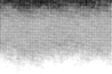 Black Dotted Texture on White Background . Modern Vector Art  . Old Paper Effect with Comic Texture .  Abstract Wall Design . Grunge Comic Texture Overlay . Vintage Paper Look