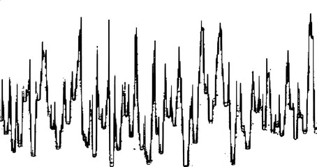 Black grunge Texture on White Background . Modern Vector Art  . Old Paper Effect with Comic Texture .  Abstract Wall Design . Grunge Comic Texture Overlay . Vintage Paper Look