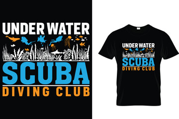 Under water scuba diving club - Scuba Diving T Shirt