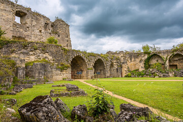 Les ruines du Ch&acirc;teau de Coucy