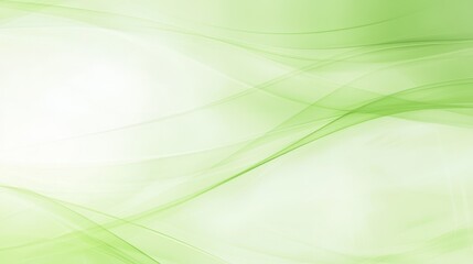 Abstract Green Light Waves Background