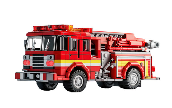 recommend clip art: Fire Rescue Truck on transparent background, png	