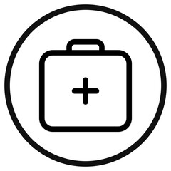 Editable first aid kit vector icon. Part of a big icon set family. Perfect for web and app interfaces, presentations, infographics, etc