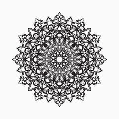 decorative concept abstract mandala illustration.