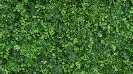 Green Leaves Seamless Pattern   Lush Foliage Texture Background