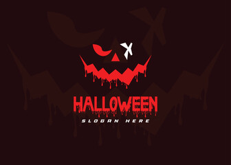 Pumpkin 2024 , Halloween logo ideas