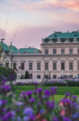 vienna, austria, capital, city, sunset, Wien