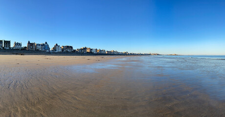 Saint-Malo - plage à marée basse