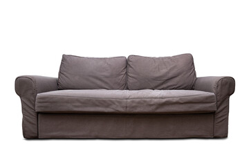 Brown Couch Isolated from Background