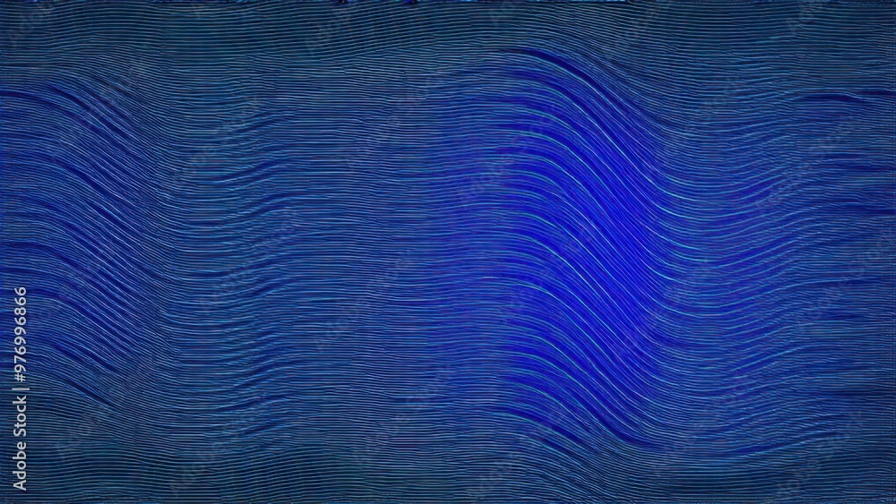 Aufkleber modern abstract background with wavy lines. digital future technology concept