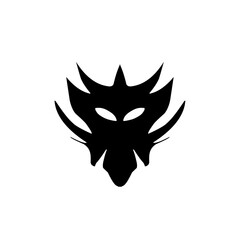 dragon head silhouette