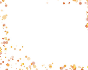 Christmas bokeh snow flakes backdrop. Festive sunshine and bokeh light effect