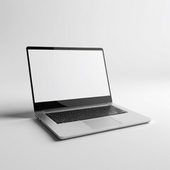 laptop isolated on white background