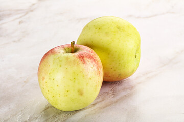Sweet juicy ripe organic apples