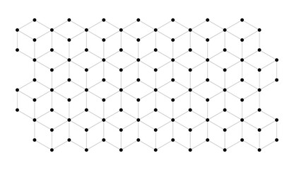 box pattern. technology or science design. geometric abstract background. vector illustration