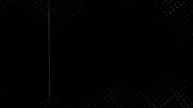 white dust and scratches on a black background animation for film overlay texture. Loop video animation.