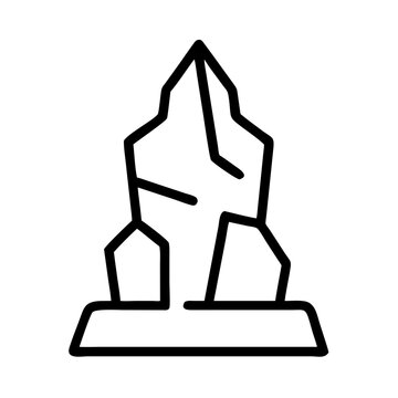 recommend clip art: Gemstone Icon in Simple Line Style, Black and White, Jewel and Treasure Concept