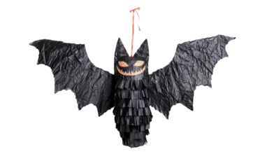 A group of kids bobbing for apples in a festive Halloween celebration with excitement Isolated on Transparent Background PNG.