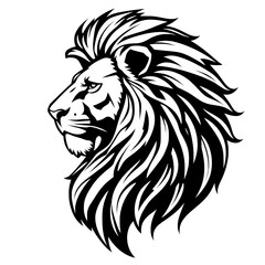 lion head vector