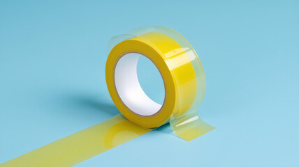 Roll of Transparent Adhesive Tape