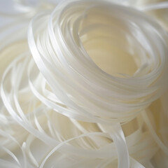 shredder white gift ribbon, sliced paper, shredder