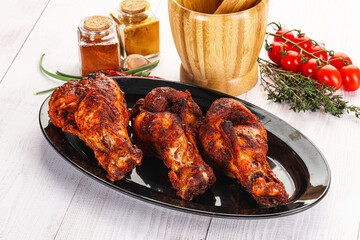 Indian tandoori turkey shoulder wing
