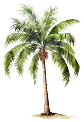 Fototapeta premium PNG Illustration of palm tree arecaceae plant.