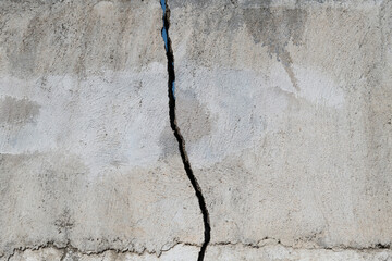 Fototapeta premium Background of cracked concrete wall