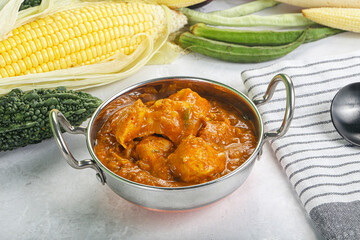 Indian cuisine - Kadai chicken masala