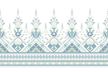 Geometric ethnic oriental pattern vector illustration	,lace pattern 