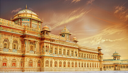 Obraz premium a huge palace Generative AI