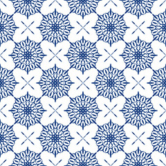 Seamless Pattern Indigo,Luxurious, Abstract, thoughtfully-researched and culturally accurate,
Background, wall arts and home decoration, cover and packaging design yet contemporary in style.