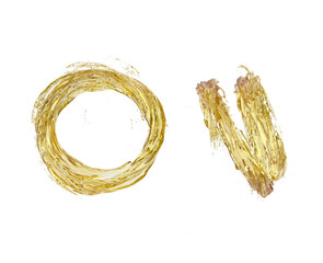 oil, yellow water, lemon, olive oil splash on transparent background