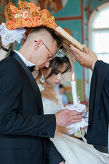 Romantic Orthodox Wedding Ceremony with Traditional Crowning Ritual