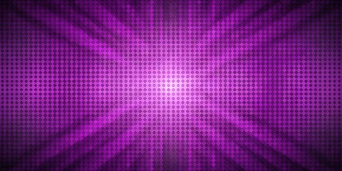 Purple Diamond Grid with Glowing Center, Abstract, Background, Design, Digital art
