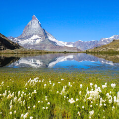 lake in the mountains