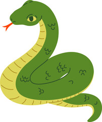 Green snake