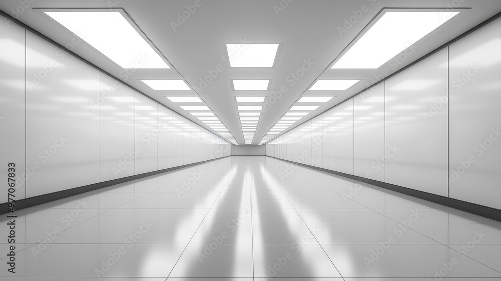 Aufkleber clean and minimalist work background with ample space for text copy