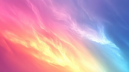 Obraz premium Vibrant Abstract Gradient Background with Soft Pastel Colors and Smooth Texture