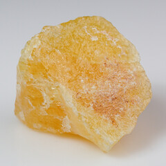 Radiant Yellow Calcite Mineral Specimen Displaying Natural Elegance and Vibrant Hues