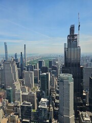 Naklejka premium city skyline