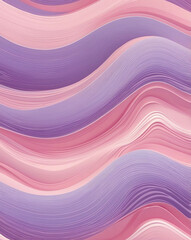 Fototapeta premium Blended pastel pink to purple wave patterns