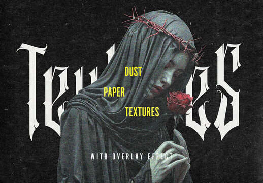 Dust Overlay Textures Mockup