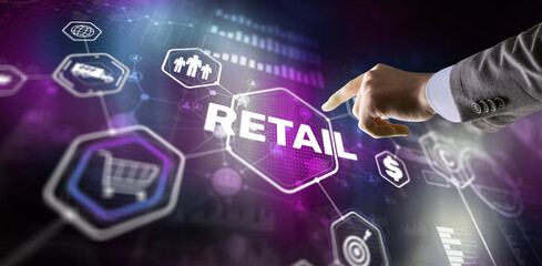 Smart retail and omni channel concept